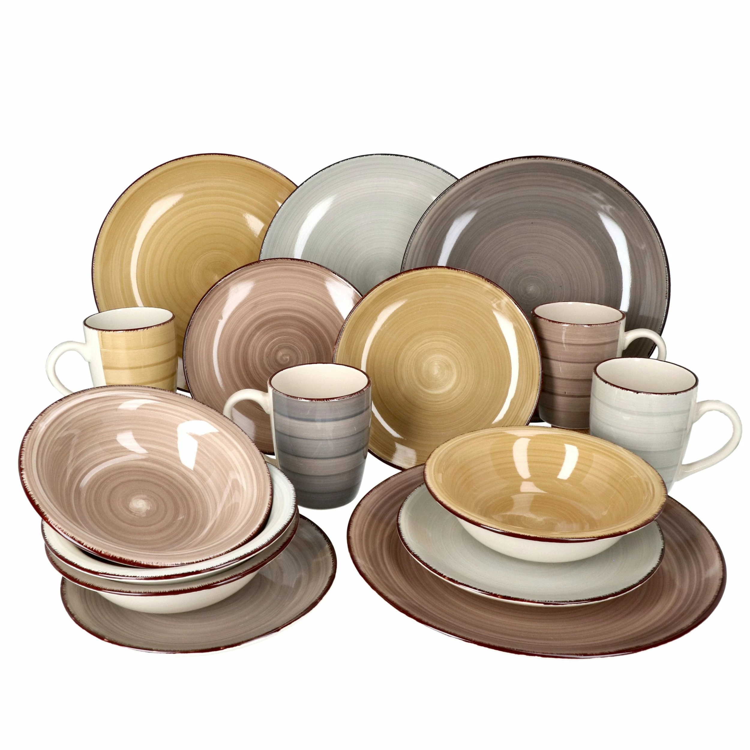 Null 16tlg. Kombiservice Nougat Doppio Für 4 Personen - 4 X 545739 + 4 X 545746 + 4 X 545760 + 4 X 545777 4 Null 16tlg. Kombiservice Nougat Doppio Für 4 Personen - 4 X 545739 + 4 X 545746 + 4 X 545760 + 4 X 545777 – Bild 4