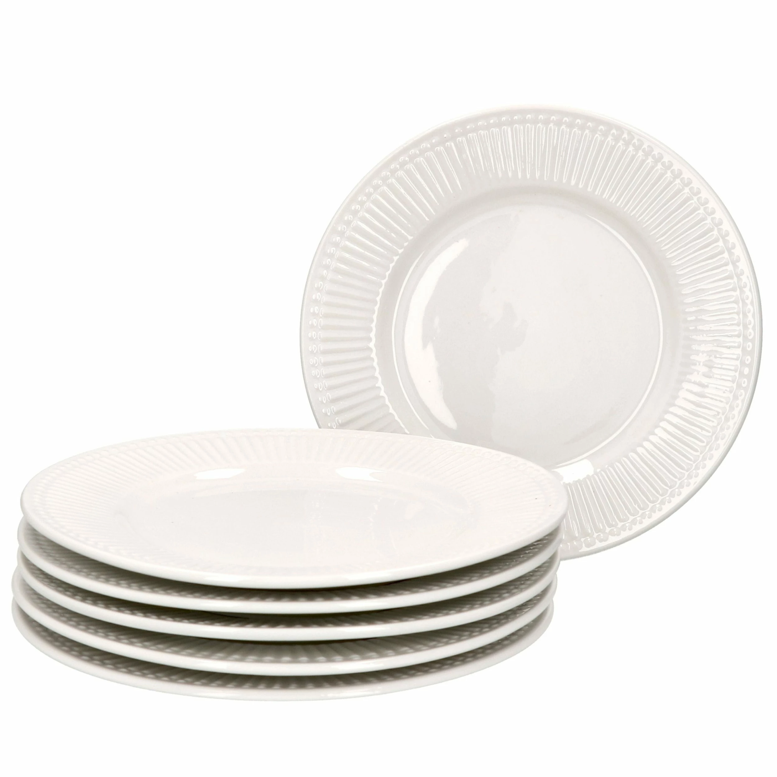 Null 6er Set Kuchenteller Celina 19cm Weiß - 7710900 1 Null 6er Set Kuchenteller Celina 19cm Weiß - 7710900