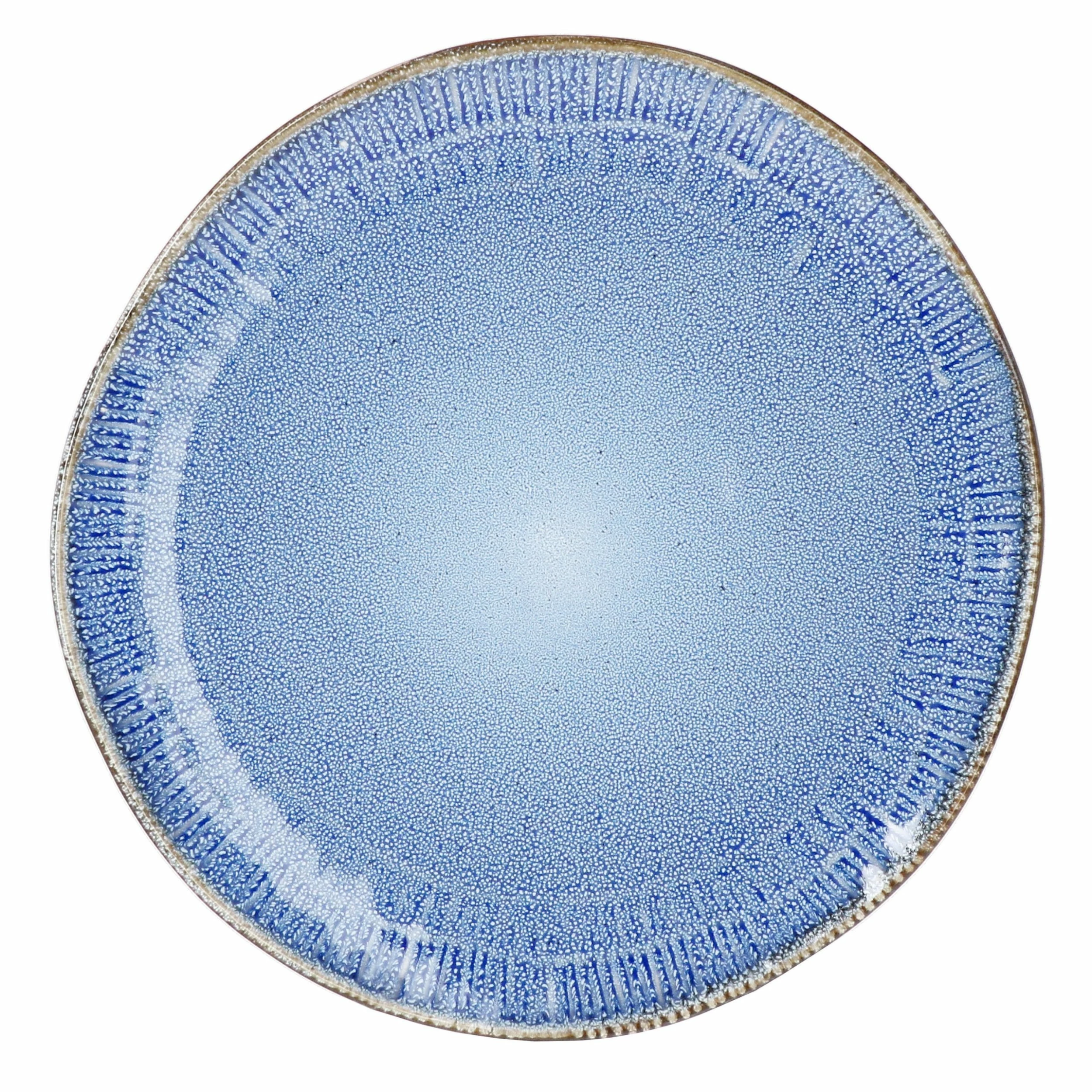 Null 6er Set Speiseteller 27cm Santorini Reactive Glaze Blau - 24301852 6 Null 6er Set Speiseteller 27cm Santorini Reactive Glaze Blau - 24301852 – Bild 6