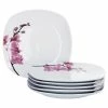 Null 6er Set Dessert- Kuchenteller Kyoto Orchidee 18,5cm