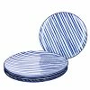 Null 4er Set Speiseteller 27cm Streifen Seaside - Ritzenhoff 270228