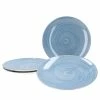 Null 4er Set Dessert- Kuchenteller Uni Blau Julia 21,5cm Ritzenhoff & Breker - 404241