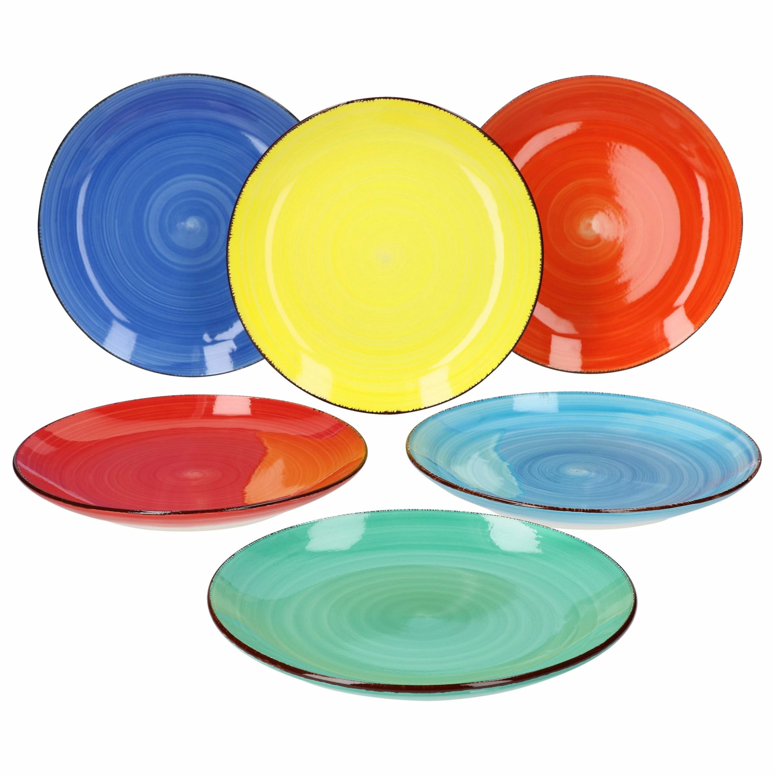 Null 6er Set Kuchenteller Colour Power Capri 19,5cm 1 Null 6er Set Kuchenteller Colour Power Capri 19,5cm