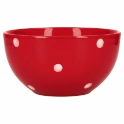 Null 36tlg. Frühstücksset Emily Rot Mit Weißen Punkten Steingut Für 12 Personen -Null Shop 295472e4 5fda 4029 886f 8c79684cbffc scaled