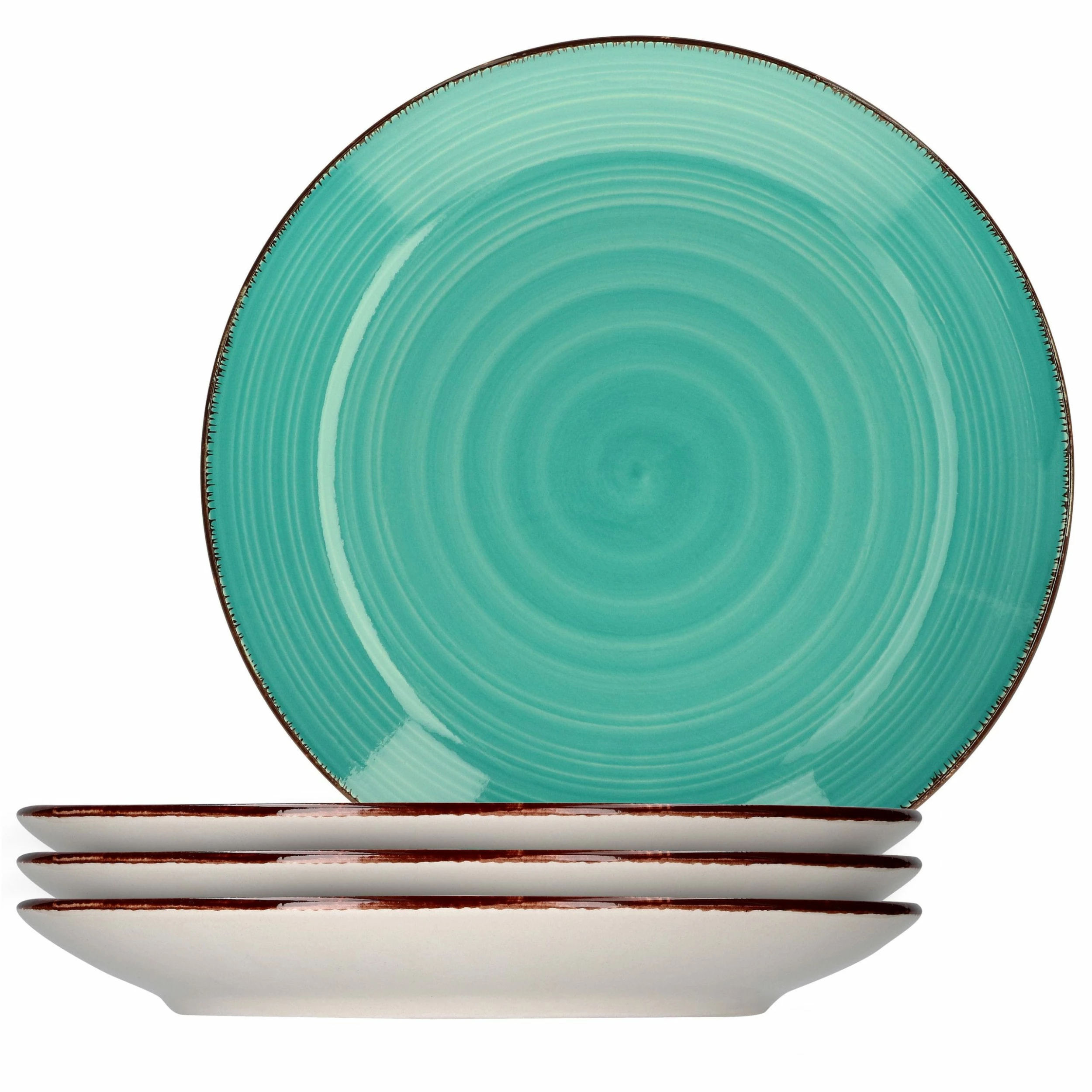 Null 4er Dessert-Kuchenteller Blue Baita White Under 19,5 Cm Hellblau 4 Null 4er Dessert-Kuchenteller Blue Baita White Under 19,5 Cm Hellblau – Bild 4