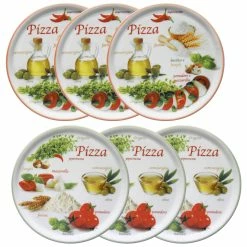 Null 6er Set Pizzateller Napoli Pizzafoods Grün 33cm - 04018#ZP1 -Null Shop 4318d959 6952 4efc 9098 811d67eac611 2 scaled