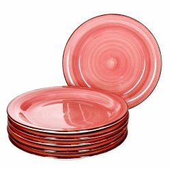 Null 6er Set Dessert- Kuchenteller Taramas Rosa