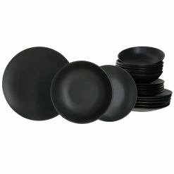 Null Mambocat 18-tlg. Tellerset Londen Lampart Nero