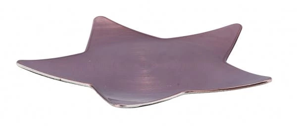 Null NEU Dekoteller, Stern, Beere / Schwarz, ∅ 24 Cm / Höhe: 1 Cm, "Germany", Handgefertigt 1 Null NEU Dekoteller, Stern, Beere / Schwarz, ∅ 24 Cm / Höhe: 1 Cm, "Germany", Handgefertigt