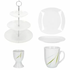 Null 7tlg. Etageren Frühstück Lilli Aviva - 1x 24302284, 2x Eierbecher Aviva, 2x Becher Aviva & 2x Kuchenteller Lilli -Null Shop 70a40ebb d912 4dde ad57 8014f0af2b01 scaled