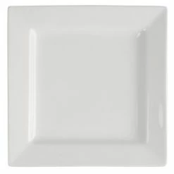 Null Gastronoble Lumina Viereckige Teller Mit Breitem Rand 26,5cm