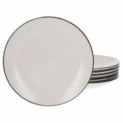 Null 6er Set Dessert- Kuchenteller 19,5cm Campo Creme