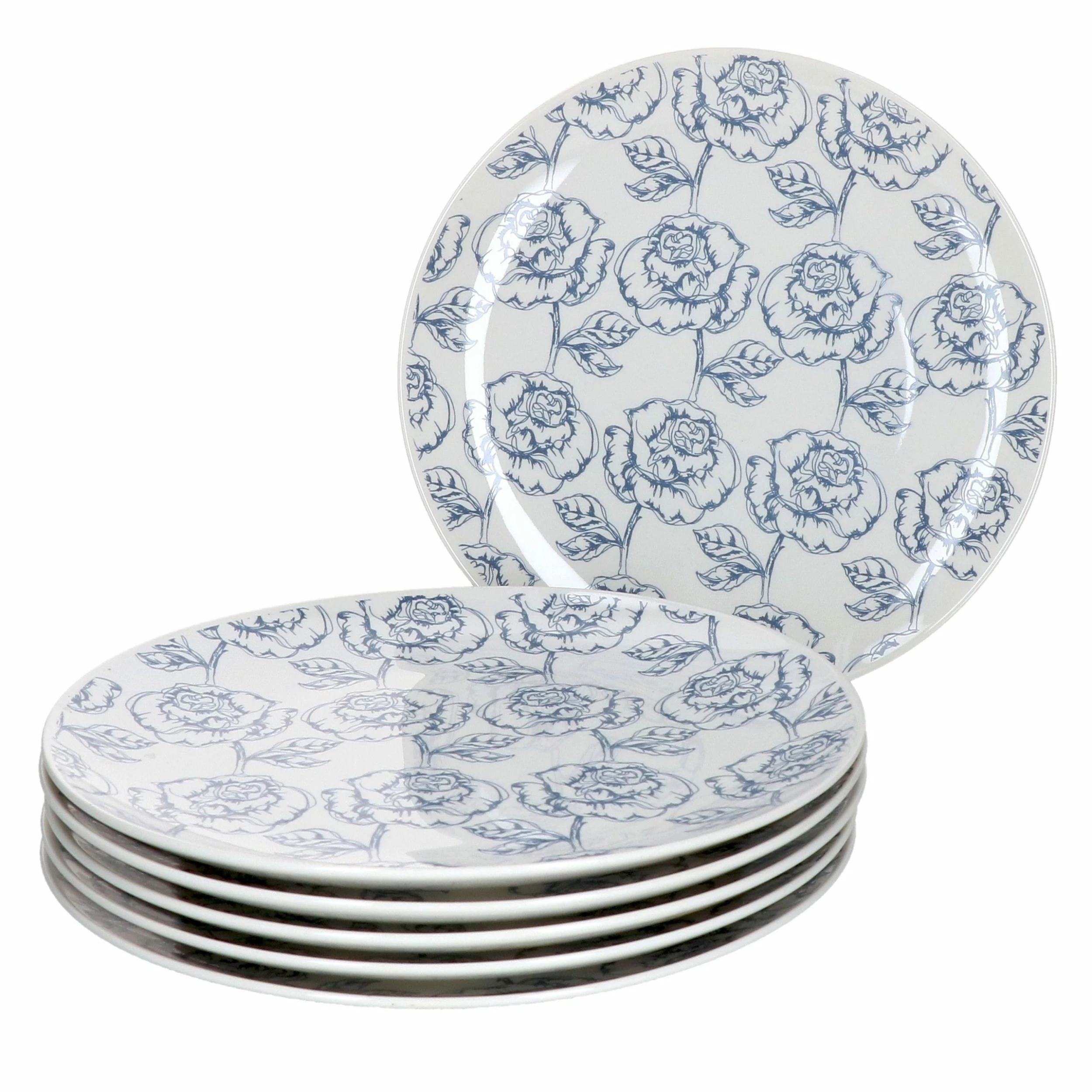 Null 6er Set Dessert- Kuchenteller 20cm Blue Flower - Ritzenhoff 83965 1 Null 6er Set Dessert- Kuchenteller 20cm Blue Flower - Ritzenhoff 83965