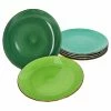 Null 6er Set Essteller Flach Green Baita