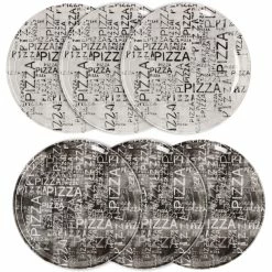 Null 2er Set Pizzateller Napoli Black & White 33cm - 04018#Z70 + 04018#Z69 -Null Shop 9200e9f6 02e9 48d0 b53d aad3a24bb72a 2 scaled
