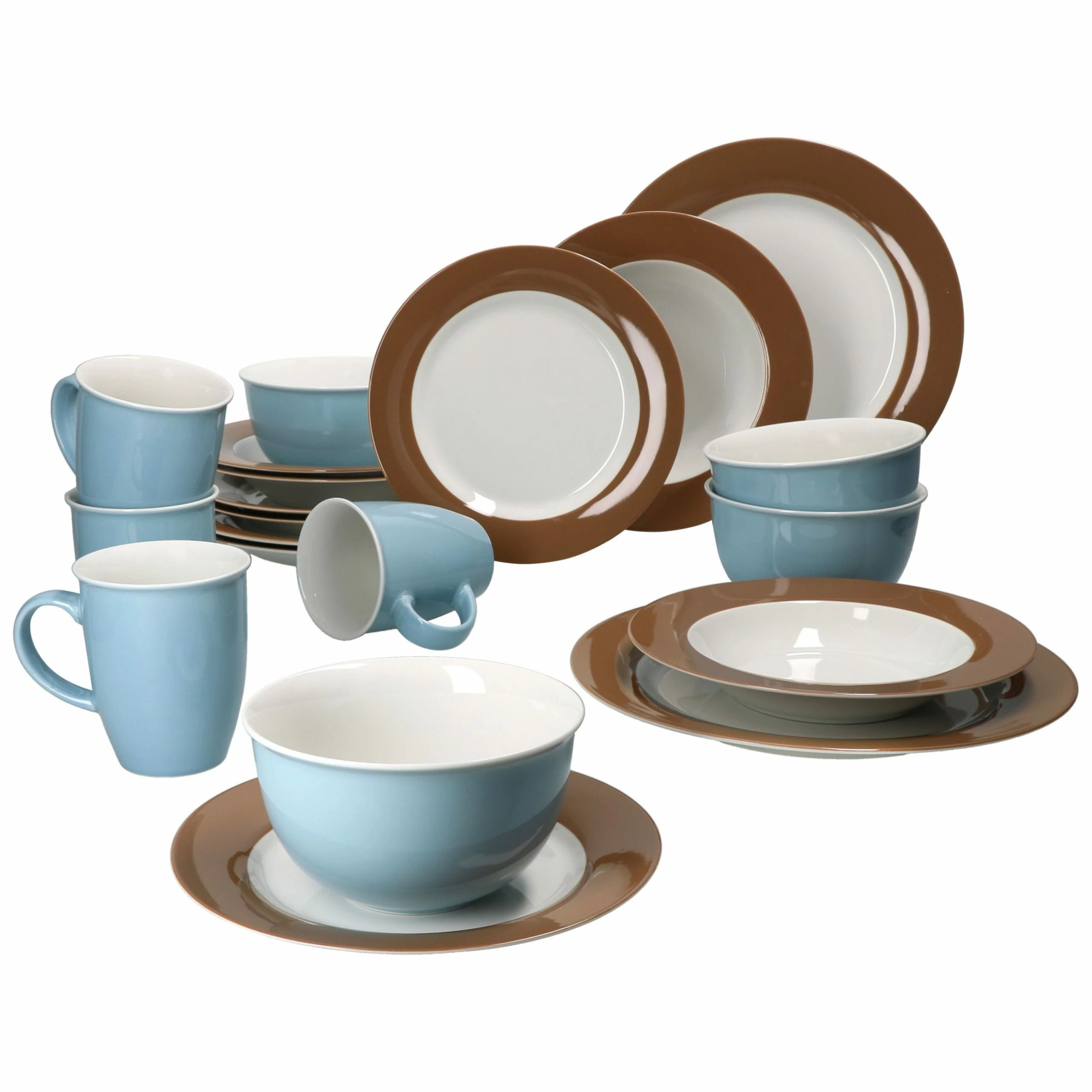 Null 16tlg. Kombiservice Nougat Doppio Für 4 Personen - 4 X 545739 + 4 X 545746 + 4 X 545760 + 4 X 545777 3 Null 16tlg. Kombiservice Nougat Doppio Für 4 Personen - 4 X 545739 + 4 X 545746 + 4 X 545760 + 4 X 545777 – Bild 3