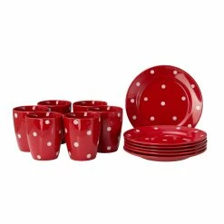 Null 12tlg. Frühstücksset Emily Rot Mit Weißen Punkten Steingut Für 6 Personen 9 Null 12tlg. Frühstücksset Emily Rot Mit Weißen Punkten Steingut Für 6 Personen -Null Shop 9b73a4c1 edc2 4c9e 871a 474cf6ffa678 3 scaled