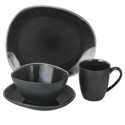 Null 16tlg Kombiservice Elements Grau