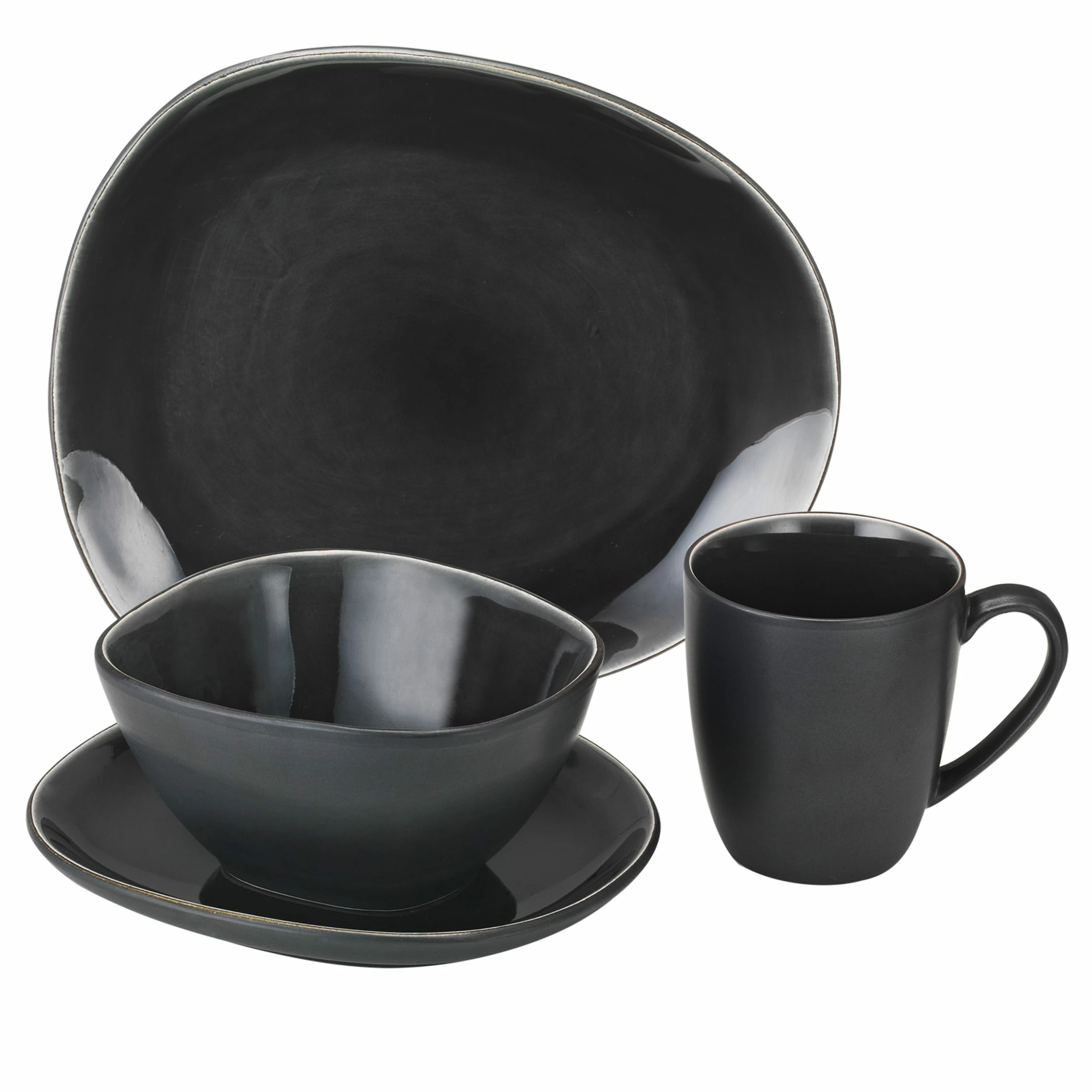 Null 16tlg Kombiservice Elements Rot 4 Null 16tlg Kombiservice Elements Rot – Bild 4