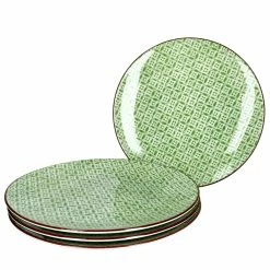Null 4er Set Speiseteller 26,5cm Lime Sao - Ritzenhoff 744880