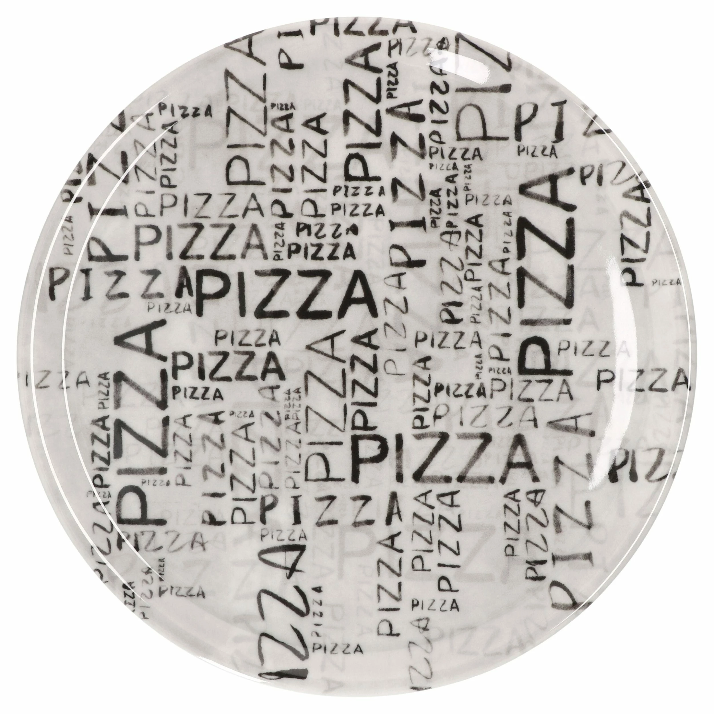 Null 6er Set Pizzateller Napoli Black & White 33cm - 04018#Z70 + 04018#Z69 5 Null 6er Set Pizzateller Napoli Black & White 33cm - 04018#Z70 + 04018#Z69 – Bild 5
