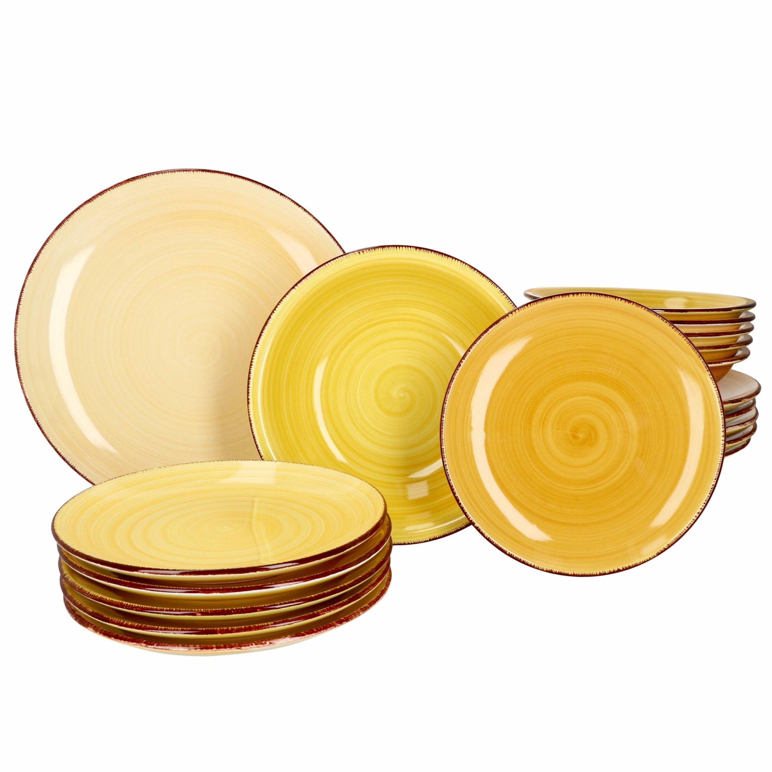 Null 18tlg. Tellerset Toledo Weiß Opalglas Für 6 Personen 2 Null 18tlg. Tellerset Toledo Weiß Opalglas Für 6 Personen – Bild 2