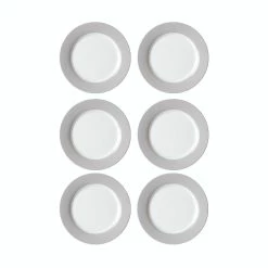 Null 6er Set Kuchen-/Dessertteller Taipei Weiß Mit Schwarzen Linien -Null Shop b7132825 421e 45ae a887 1f7db0454a1d