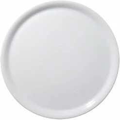 Null 6 X Napoli Uni Weiß Pizzateller 28cm * Saturnia