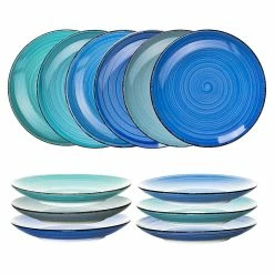 Null Tellerset Trend 18tlg. Für 6 Personen, 6 Speiseteller 27cm + 6 Suppenteller 23cm + 6 Dessertteller 20cm -Null Shop deccaa74 20a5 426d 9dda 5f52355aa4f5 1