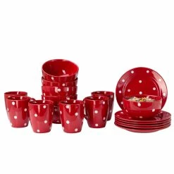 Null 12tlg. Frühstücksset Emily Rot Mit Weißen Punkten Steingut Für 6 Personen 10 Null 12tlg. Frühstücksset Emily Rot Mit Weißen Punkten Steingut Für 6 Personen -Null Shop e8f02820 92d1 46ac 9fc9 e498b147bab3 4 scaled