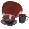 Null 16tlg Kombiservice Elements Rot