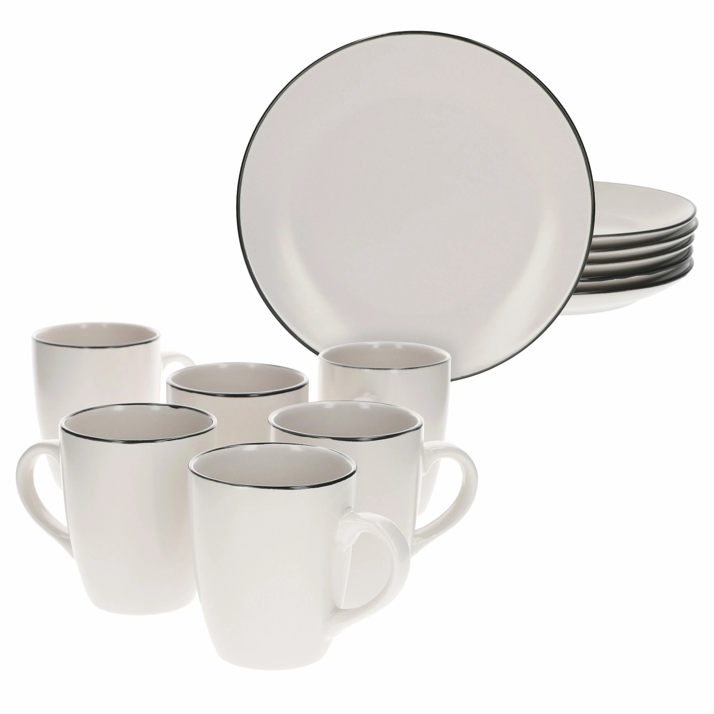 Null 18tlg Frühstücksset Campo Grau Keramik Für 6 Personen 4 Null 18tlg Frühstücksset Campo Grau Keramik Für 6 Personen – Bild 4