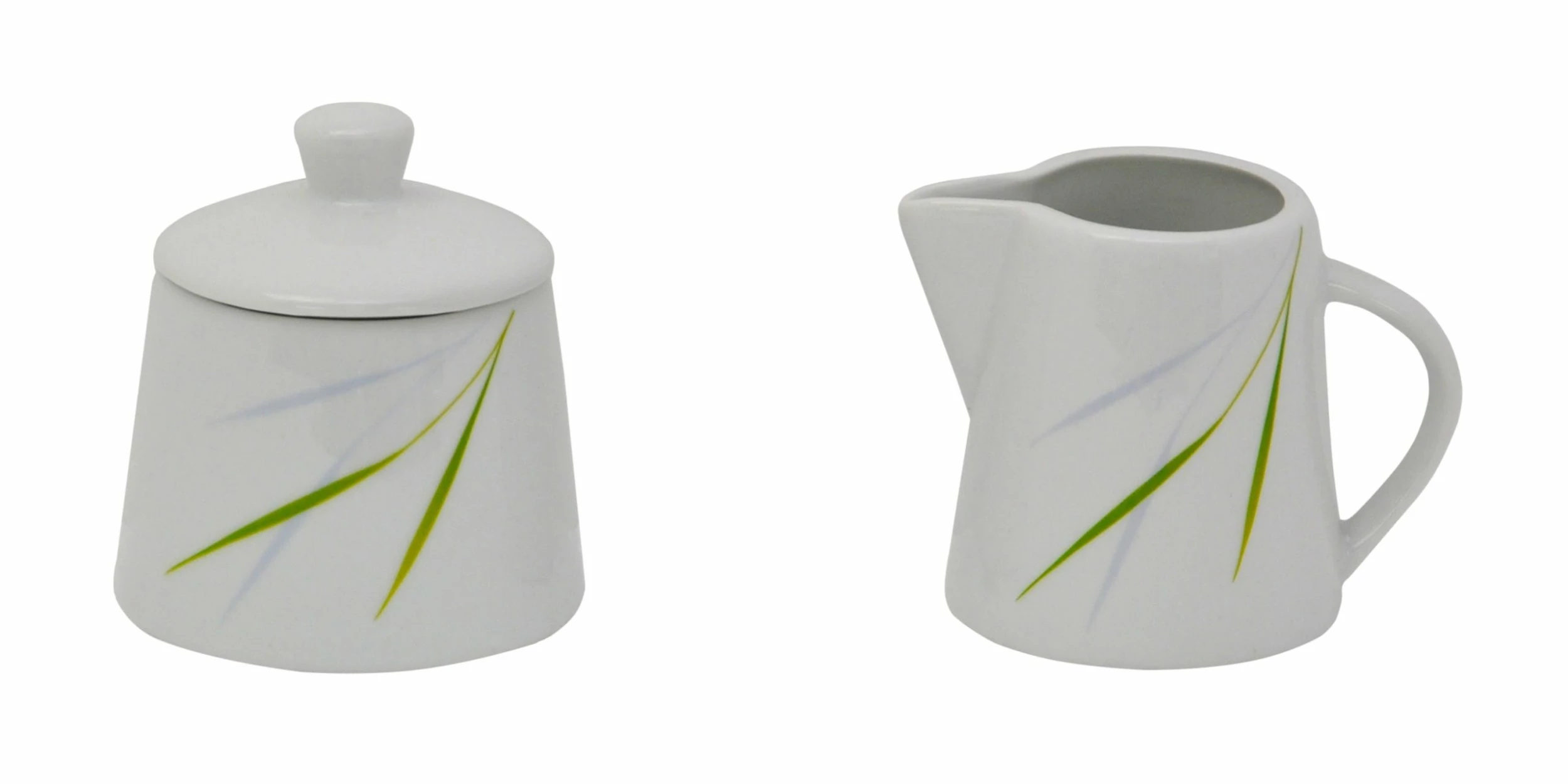 Null Kombiservice Aviva 62tlg. Weiß Mit Farbigem Dekor Für 6 Personen 6 Null Kombiservice Aviva 62tlg. Weiß Mit Farbigem Dekor Für 6 Personen – Bild 6