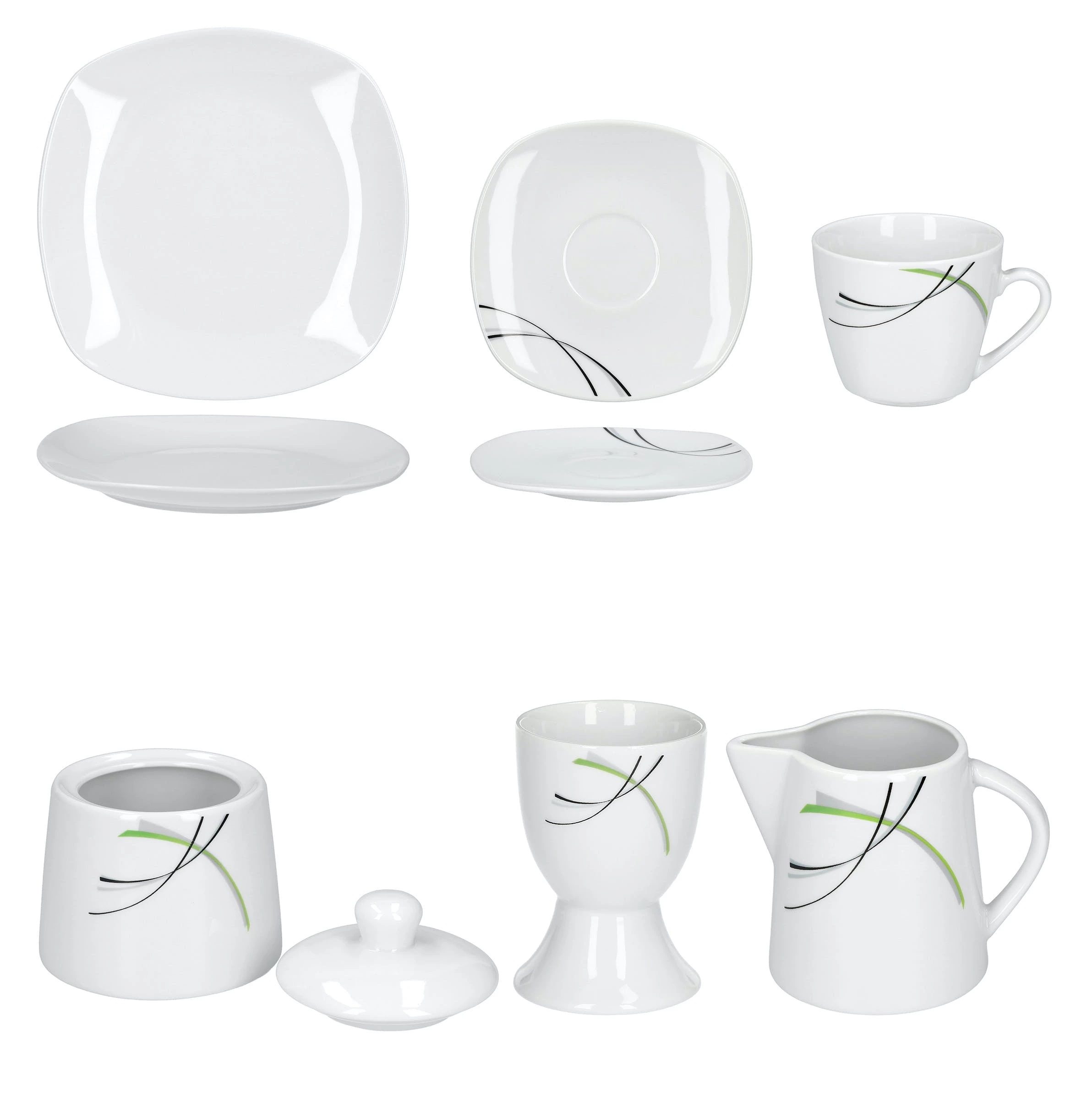 Null 18tlg. Kaffee Set Lilli Donna Für 4 Personen 6 Null 18tlg. Kaffee Set Lilli Donna Für 4 Personen – Bild 6