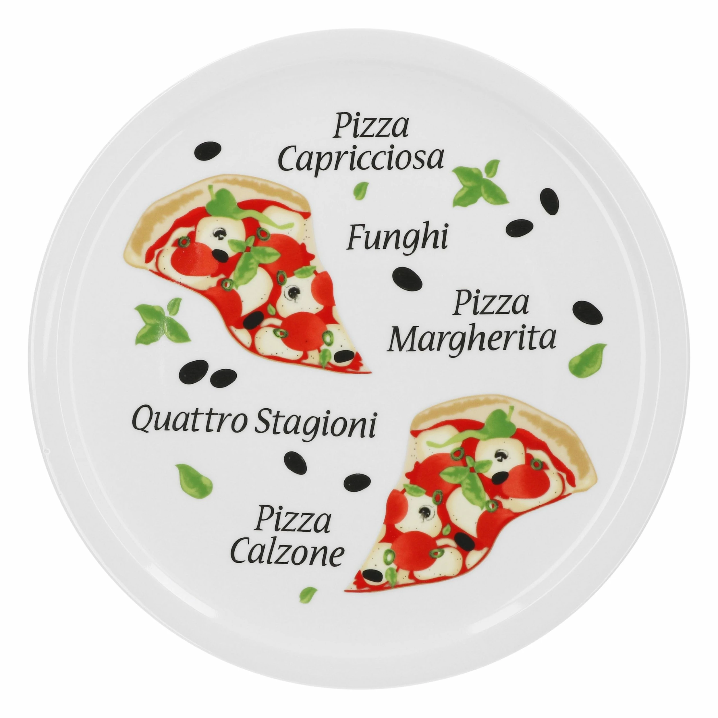 Null 4er Set Pizzateller Margherita Groß - 30,5cm Porzellan Teller Mit Schönem Motiv - Für Pizza / Pasta, Den `großen Hunger` Oder Zum Anrichten Geeignet 7 Null 4er Set Pizzateller Margherita Groß - 30,5cm Porzellan Teller Mit Schönem Motiv - Für Pizza / Pasta, Den `großen Hunger` Oder Zum Anrichten Geeignet – Bild 7