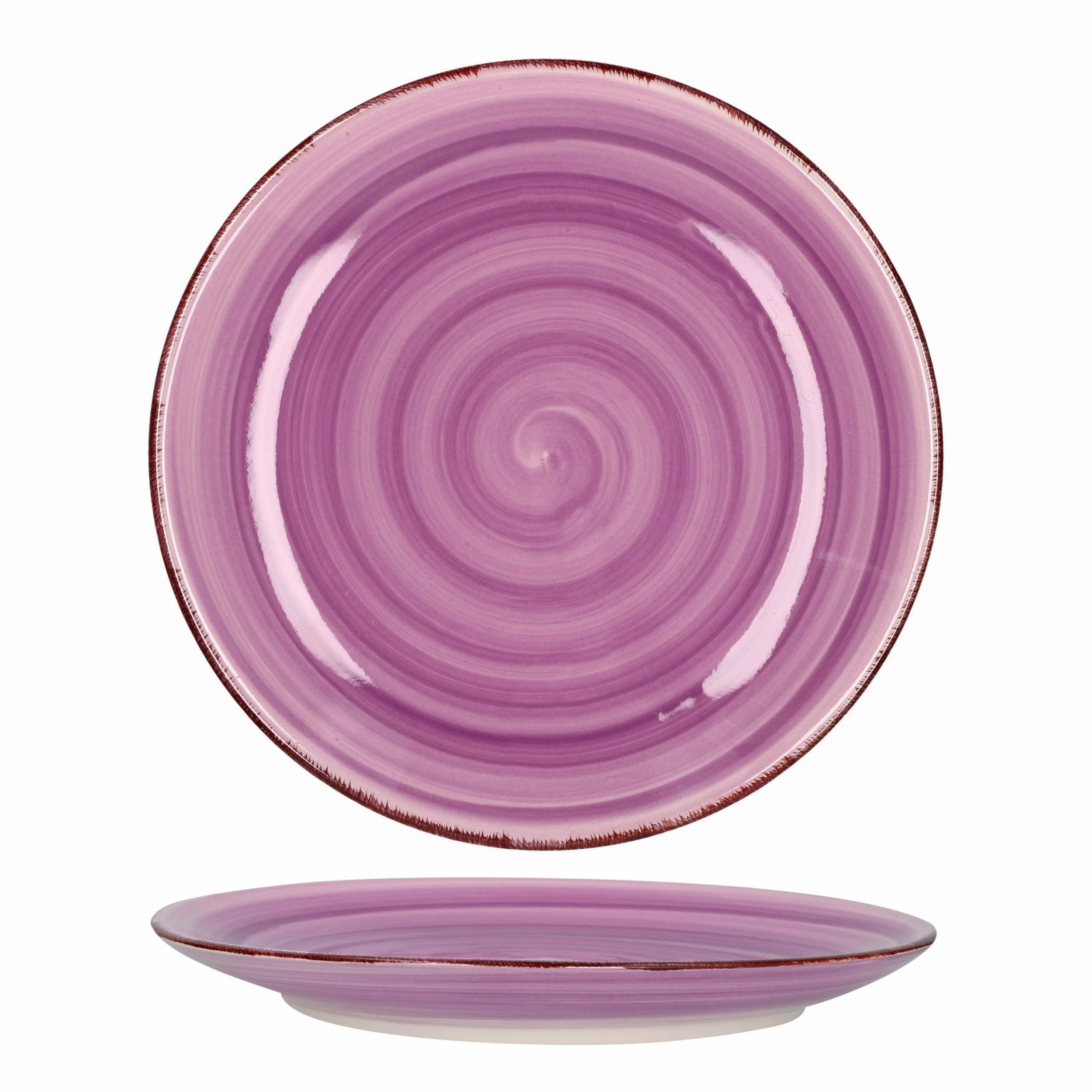 Null MamboCat Uni Violett 12-tlg. Teller Set Geschirr Steingut 6 Null MamboCat Uni Violett 12-tlg. Teller Set Geschirr Steingut – Bild 6