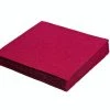 Null 1000x Servietten 33 X 33 Cm 1/4-Falz 3-lagig Bordeaux
