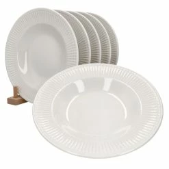 Null 6er Set Suppenteller Celina 22cm Weiß - 7711200