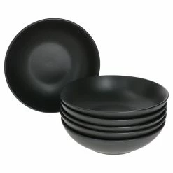 Null MamboCat 6er Set Suppenteller Londen Lampart Nero