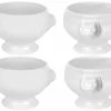Null 4er Set Löwenkopfterrine - Suppentasse 0,4L