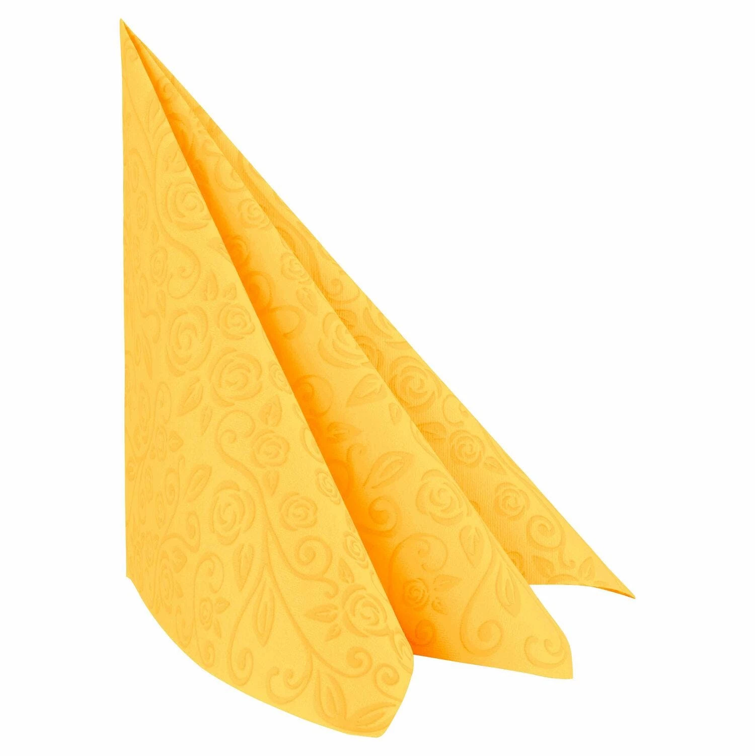 Null 250x Servietten Airlaid 40x40cm 1/4 -Falz Mit Rosenmuster Gelb 1 Null 250x Servietten Airlaid 40x40cm 1/4 -Falz Mit Rosenmuster Gelb