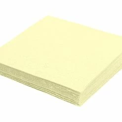 Null 250x Servietten 40 X 40cm 1/4 -Falz 3-lagig Champagner