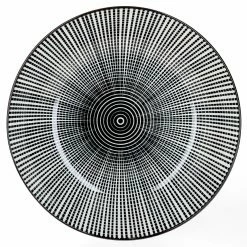 Null 6er Set Suppenteller Taipei Weiß Mit Schwarzen Linien