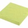 Null 400x Servietten Prägeservietten 1-lagig 33 X 33 Cm Gelbgrün