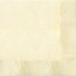 Null 20 Servietten Creme 33x33 Cm