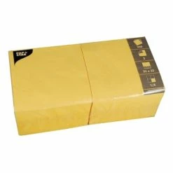 Null 250x Servietten 33 X 33 Cm 1/4 -Falz 3-lagig Gelb -Null Shop a86a762c e9f4 42e3 a60f 863e1a10e73e