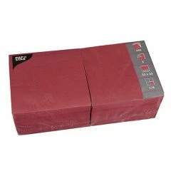 Null 200x Servietten 33 X 33 Cm 1/4 -Falz 2-lagig Bordeaux -Null Shop d25c9884 c37e 4bdc ab96 9a8814ad6f5d 1