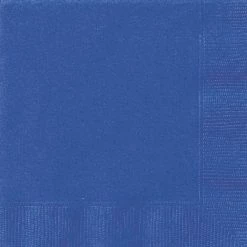 Null 20 Blaue Servietten Klein