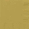 Null 50 Grosse Servietten Gold
