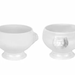 Null 2er Set Löwenkopfterrine - Suppentasse 0,4L